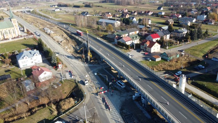 Rozbudowa S19 Sokołów Małopolski Północ–Jasionka. Fot. GDDKiA